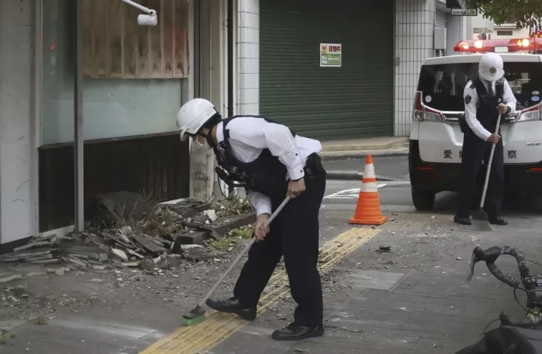 Un fuerte sismo en el suroeste de Japón deja nueve heridos leves
